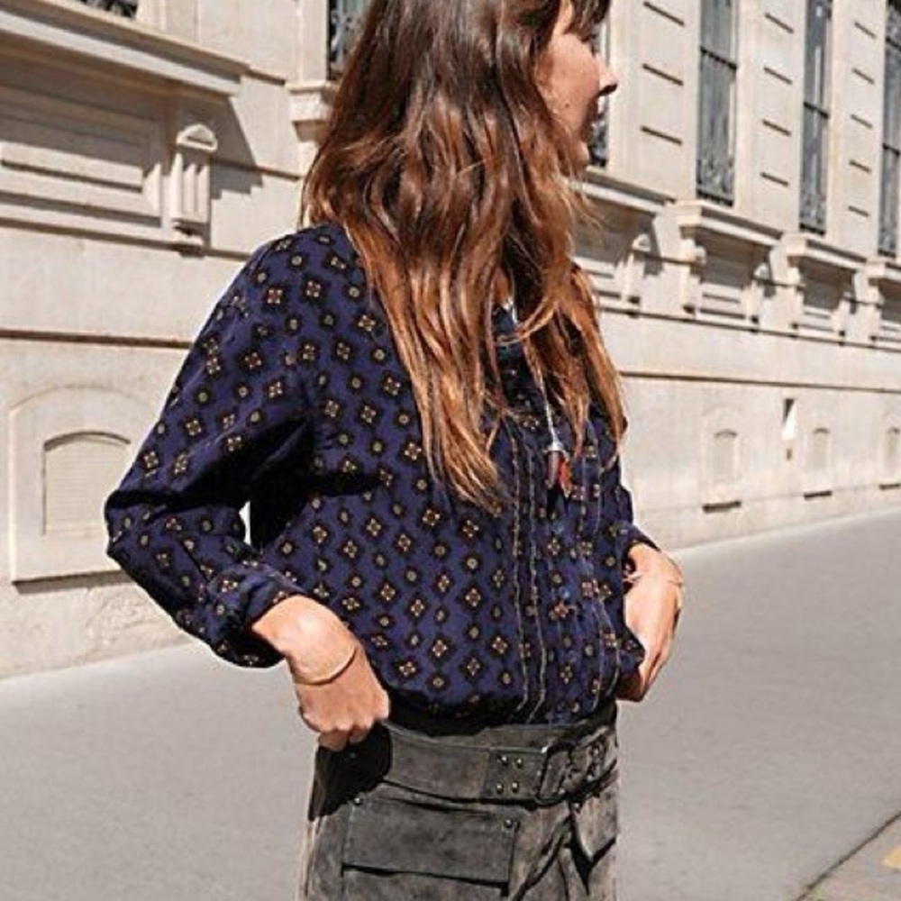 Free people we the free Millie printed top